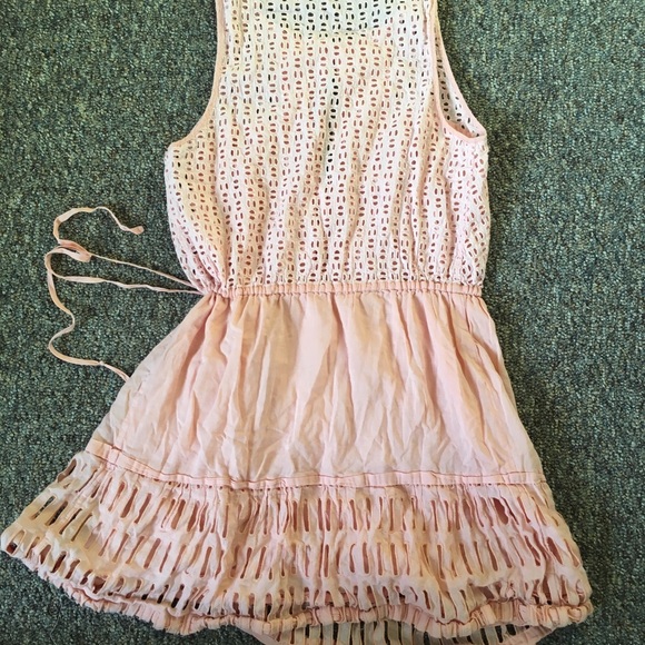 Rebecca Taylor Pink Button-front Dress - Picture 3 of 3